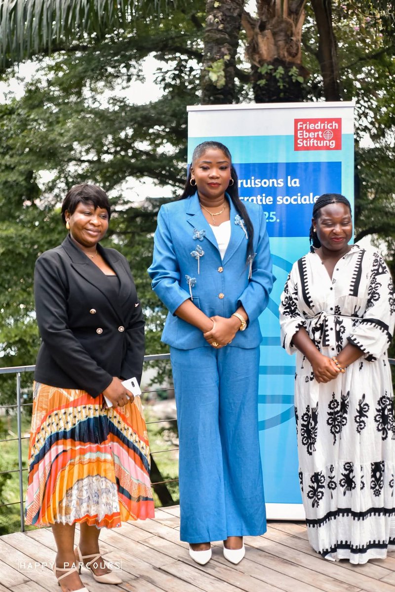 #RDC:  #PRESSE. 

Liberté de la presse : un pilier non négociable de notre démocratie
​Invitée par la Fondation Friedrich Ebert, l’Honorable Christelle <a href="/ChristelleVuan1/">Christelle Vuanga</a> a pris une part active à un débat de haut niveau consacré à la liberté d’expression. À cette occasion, elle a