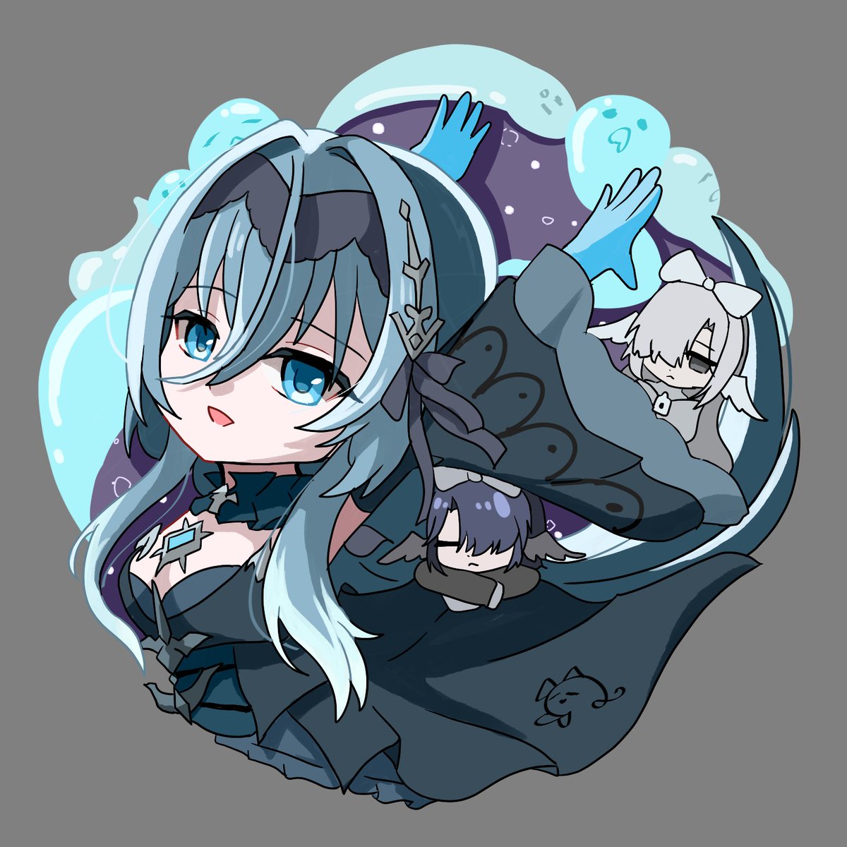 白黒茶犬 tweet media