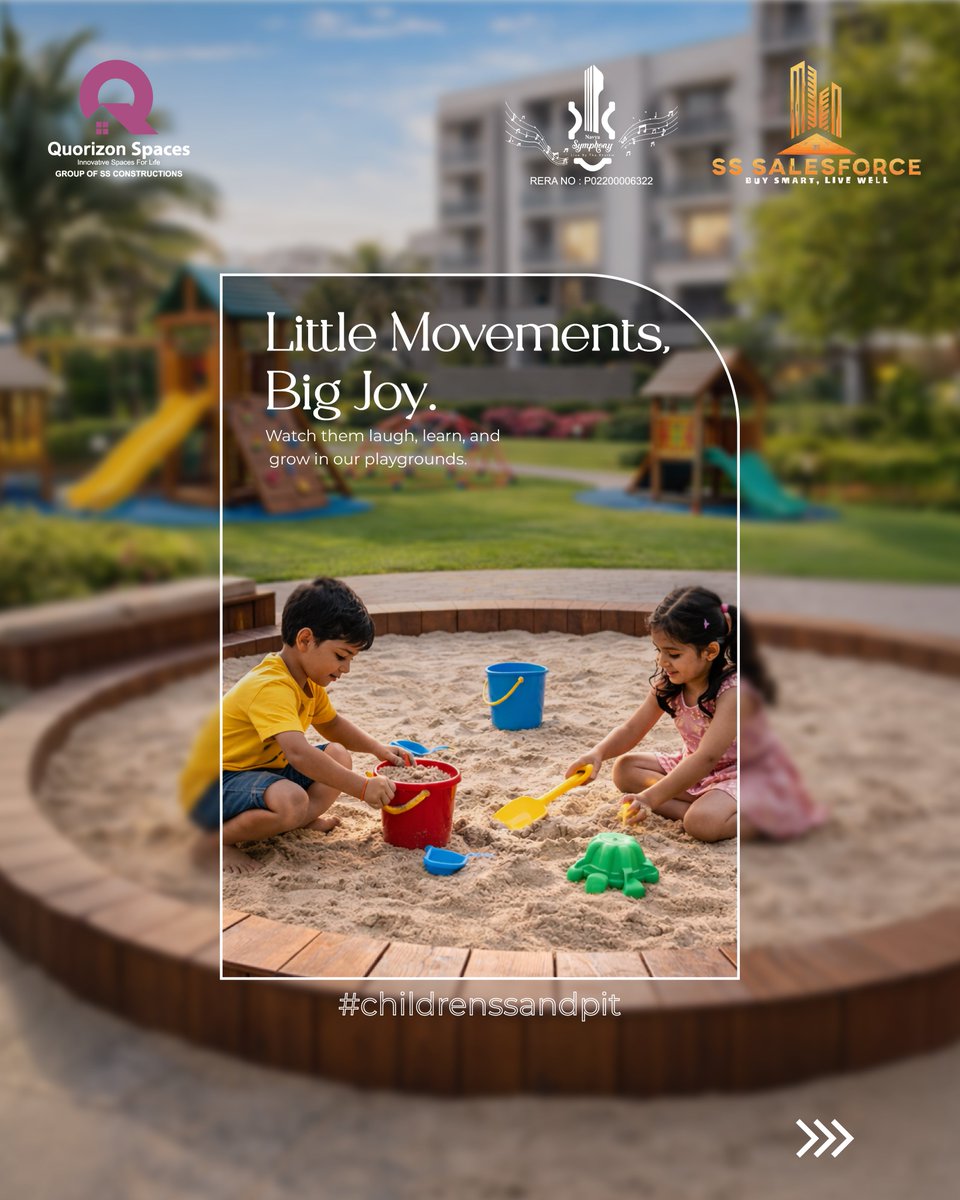 SSSalesforce's tweet photo. Peace for today. Comfort for tomorrow.
Live your next chapter at Navya Symphony, Bachupally.

.
.
#NavyaSymphony #quorizonSpaces #Bachupally #SSSalesforce https://t.co/JMPCwI8Fk0