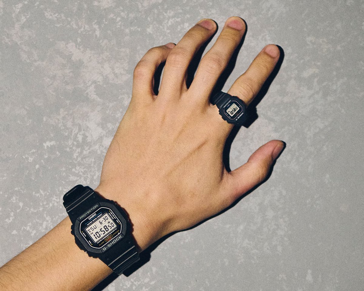 指輪サイズの“G-SHOCK”「DWN-5600」が2025年 11/8 発売 (Gショック