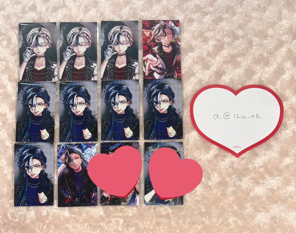 1【交換】悪魔執事と黒い猫 あくねこ バレンタイントレカ風カード