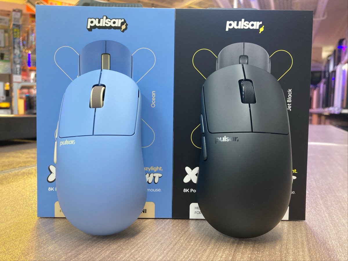 Pulsarの新形状マウス／ Pulsarがまたもや新形状マウスを開発🥳 X2N