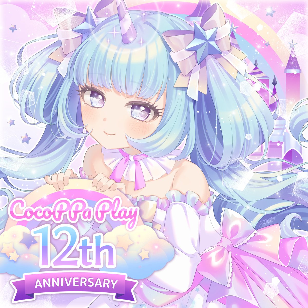 CocoPPaPlay_cp's tweet photo. 🎨12周年お祝いアート🎨

ココプレ12周年当日の3/13まで残り13日となりました🎉

ガチャをモチーフにした素敵なお祝いアートを描いていただきました🖌️💕

たくさんあるため、今回は一部をご紹介♪
続きはまた次回投稿しますので、どうぞお楽しみに🥰

#CocoPPaPlay #ココプレ #CCPL12th_CelebrationArt
 𓐄 𓐄 𓐄 𓐄 𓐄 𓐄 𓐄 𓐄 𓐄 𓐄 𓐄 𓐄 𓐄 
🎨12th Anniversary Celebration Art🎨

Only 13 days left until CocoPPa Play's 12th anniversary on March 13th🎉

We've received some wonderful celebratory art inspired by Gacha! 🖌️💕

Since there's so much, we're sharing just a few pieces this time ♪
We'll post the rest next time, so stay tuned🥰
 𓐄 𓐄 𓐄 𓐄 𓐄 𓐄 𓐄 𓐄 𓐄 𓐄 𓐄 𓐄 𓐄 
🎨12周年祝福插畫🎨

這是13天，直到CocoPPa Play12周年紀唸日的3/13 🎉

畫了以嘎嘎為主題的漂亮的慶祝藝術🖌️ 💕

因為有很多，所以這次介紹一部分♪
我下次會繼續發佈，所以請期待🥰