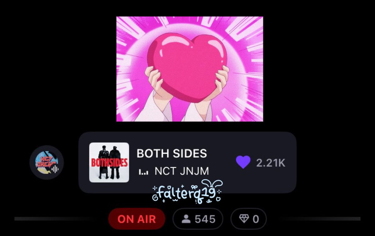 27/02 check check ₊⁺♡₊⁺ 

ใครที่เข้าห้องลับไม่ได้สามารถสตรีมในห้องปกติได้นะคะ
♡ หรือใครต้องการ Playlist พิเศษ &amp; ไอดี Spotify ทัก DM <a href="/StreamforJNJM/">STREAM FOR JNJM</a> ได้เลยค้าบ 

#สตรีมเพื่อเจโน่แจมิน