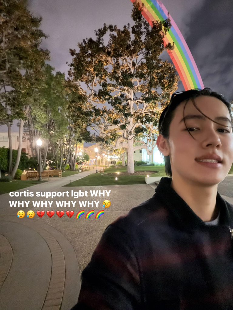 He’s so powerful he can spawn rainbow straight from his head