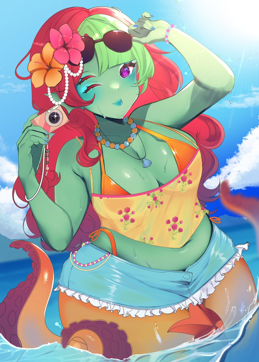 Halfbody cmm <a href="/DukaKaii/">Duka🐙Two Lives</a> 💚🏖️🏖️