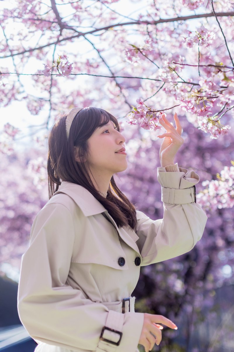 カレンさん @karen_portrait 僕の心に春が舞い込む #ポートレート