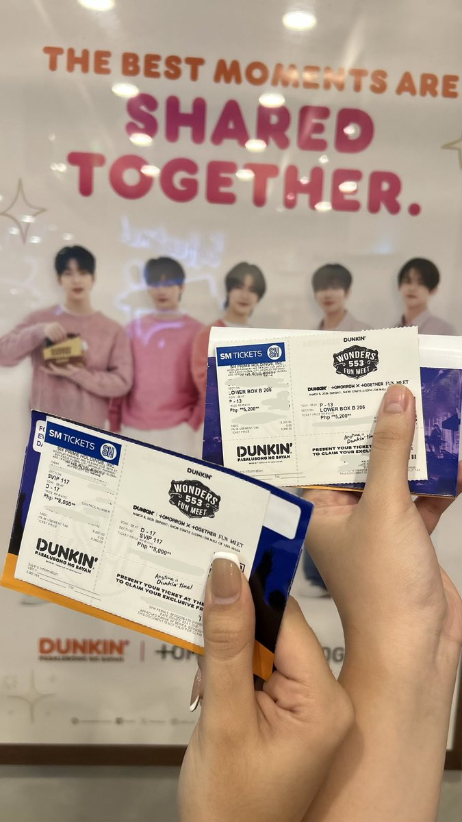 atomicbot_'s tweet photo. me and @txtchaos_  got our tix!! SEE U SOON TUBATU 💗 https://t.co/i3OSiQLcsT