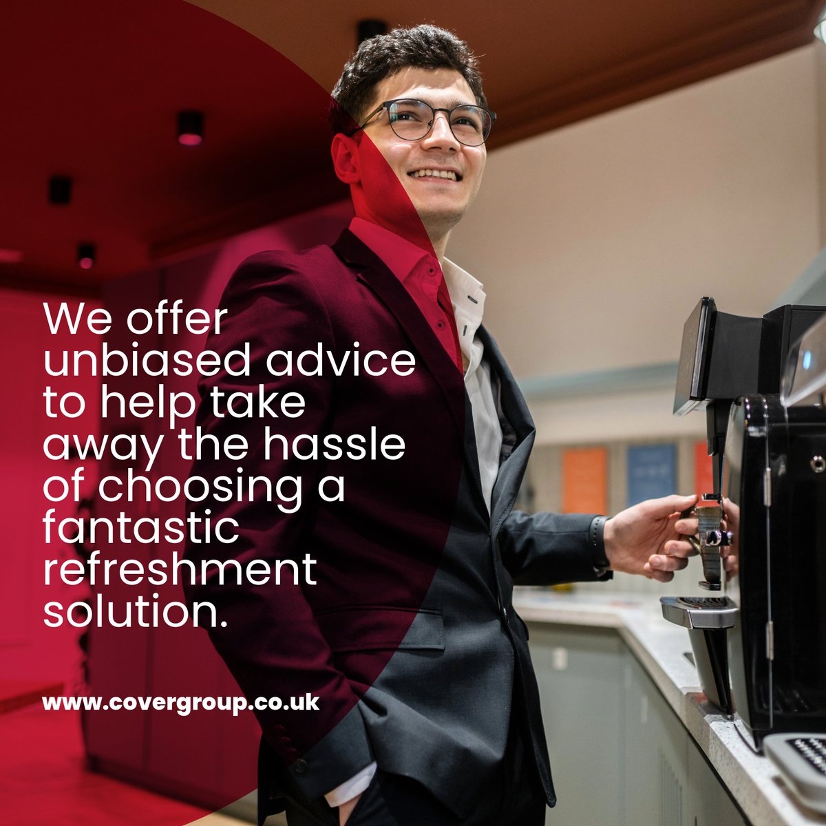 TheCoverGp's tweet image. Suppliers of vending machines, office coffee and refreshments systems for all types of businesses in the UK. covergroup.co.uk 
#officecoffee #coffeeatwork #OfficeRefreshments