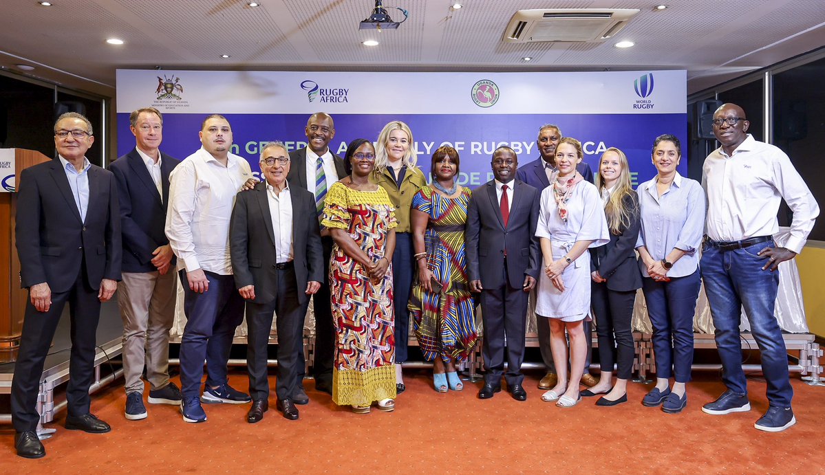 Image for the Tweet beginning: The ExCo of Rugby Africa