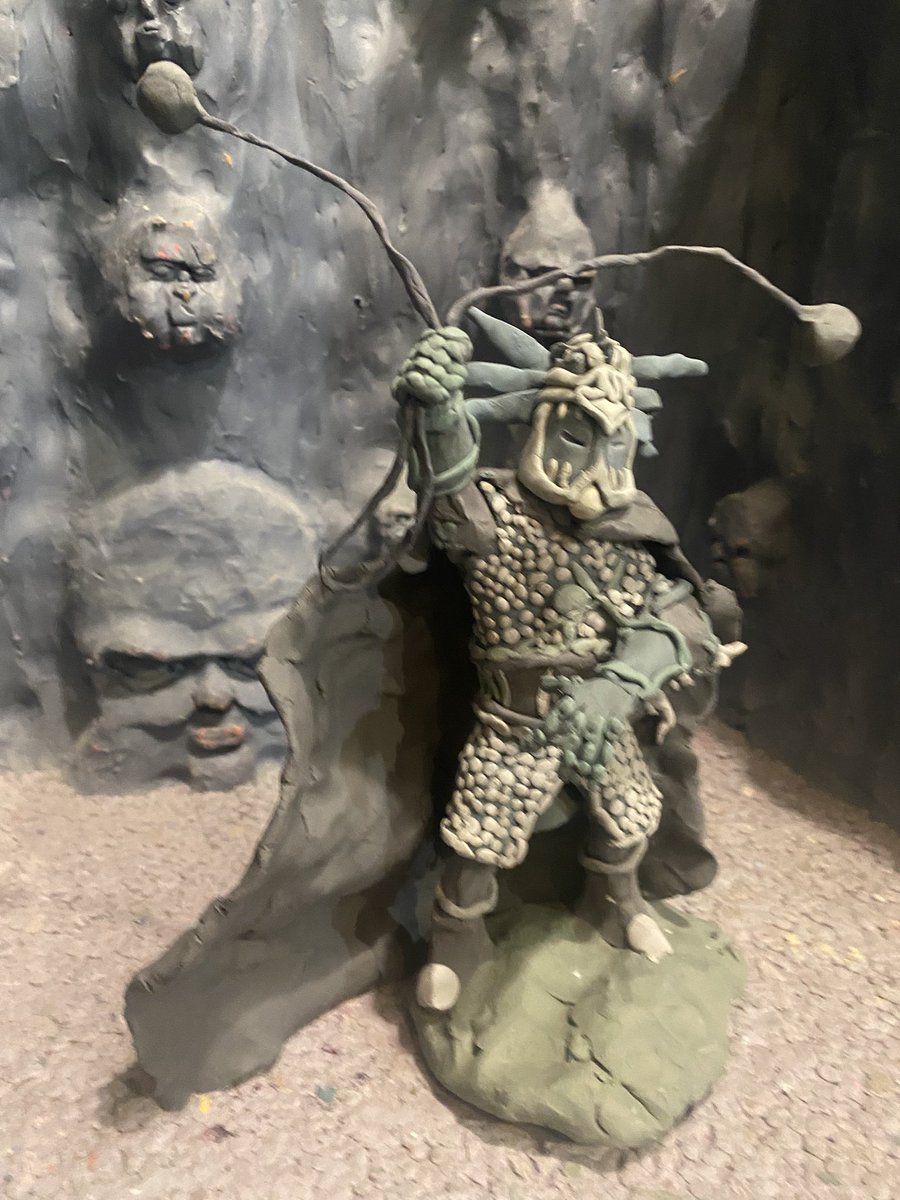 Daleksares32192's tweet image. Khamûl Unleashed

#nazgul #nazgûl #ringwraith #middleearthstrategybattlegame #tolkien