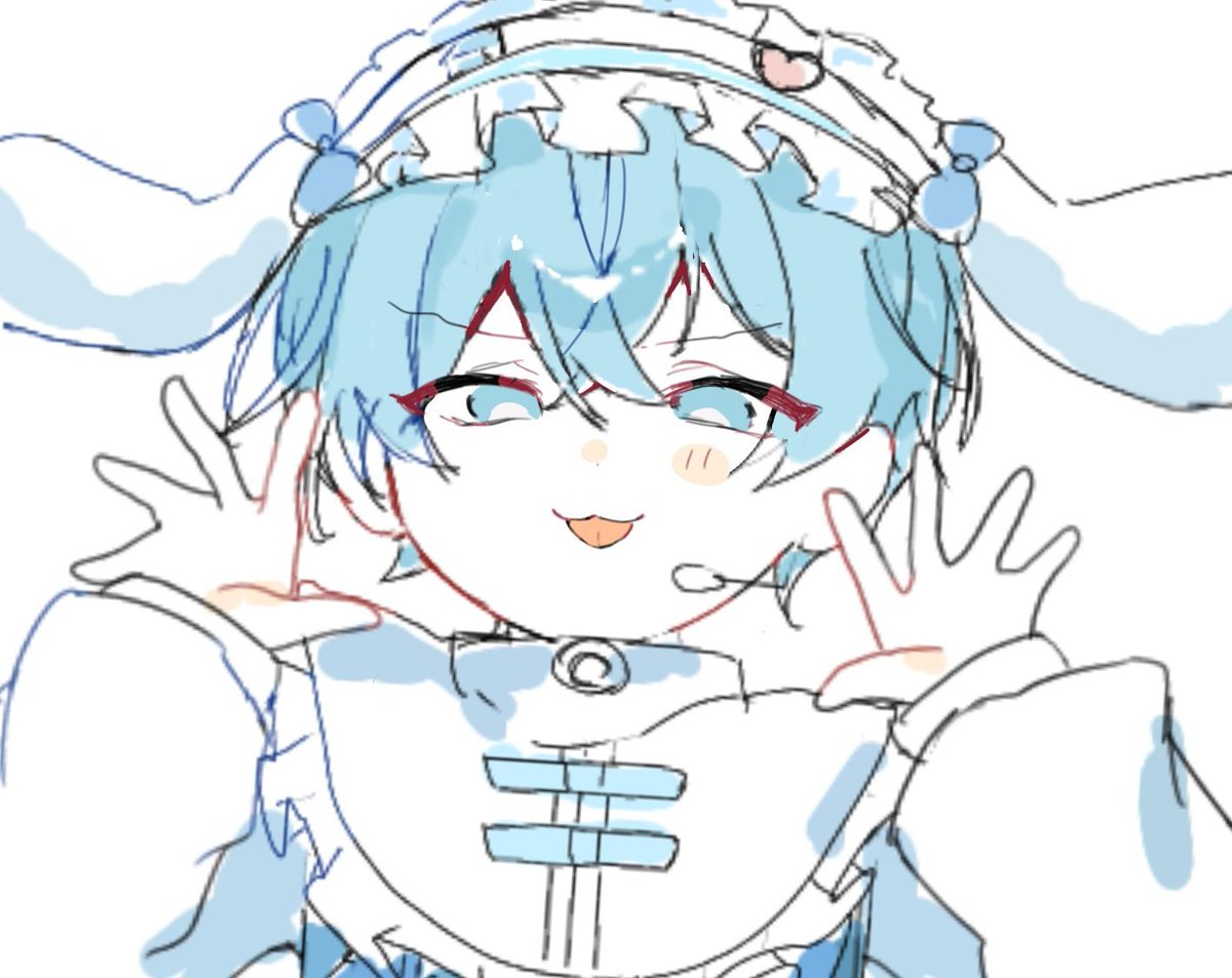 べーーー😝🩵 ＃ころんギャラリー