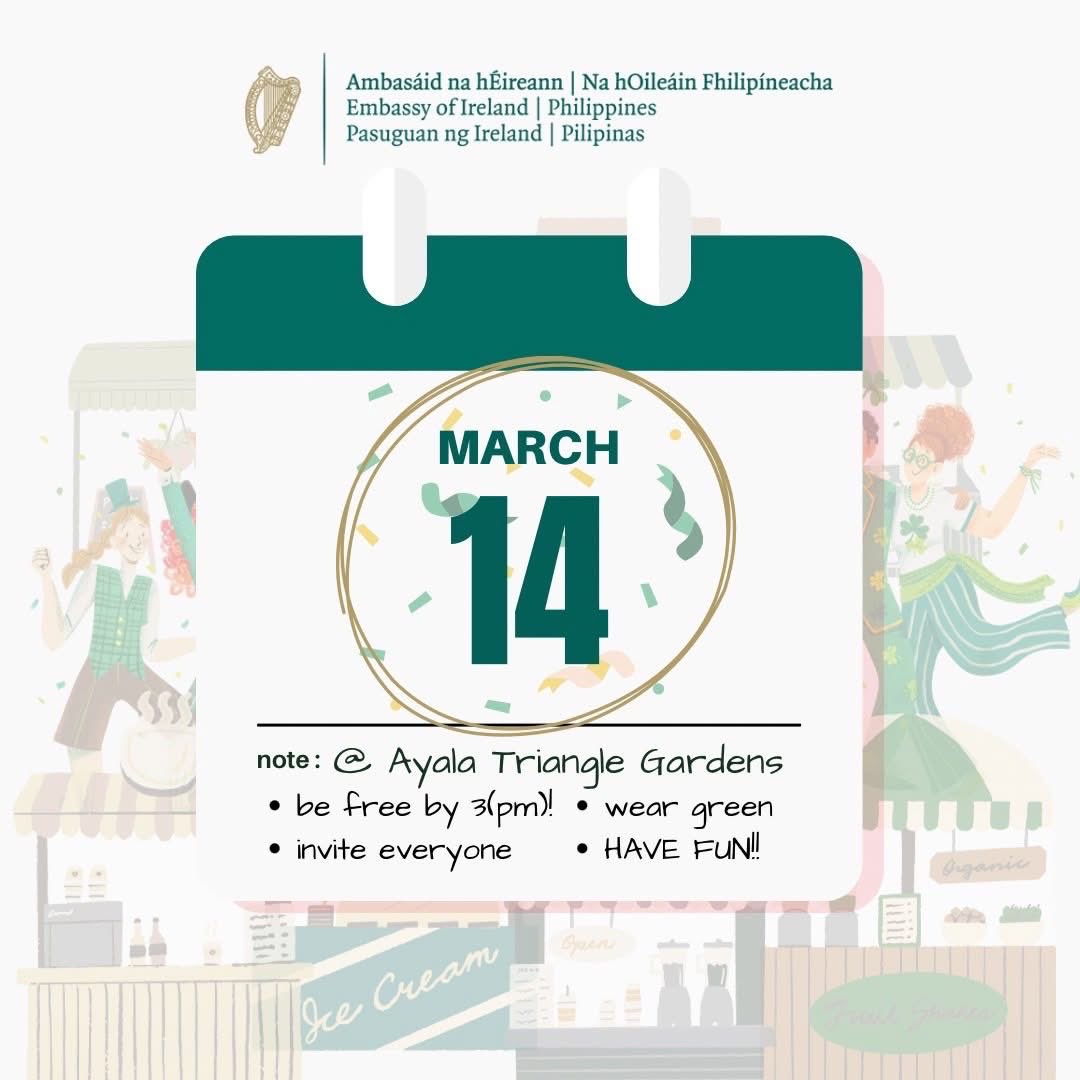 Irish Embassy Manila tweet media