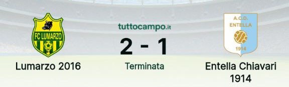 FCLumarzo2016's tweet photo. LA SITUA
Chiavari agrodolce, vittoria con l'Entella 1914 e sconfitta con la Riese. Domenica sfida attesissima con la Polisportiva Arenelle a Lavagna. Forza Lumarzo! https://t.co/8Yx46TGPnb