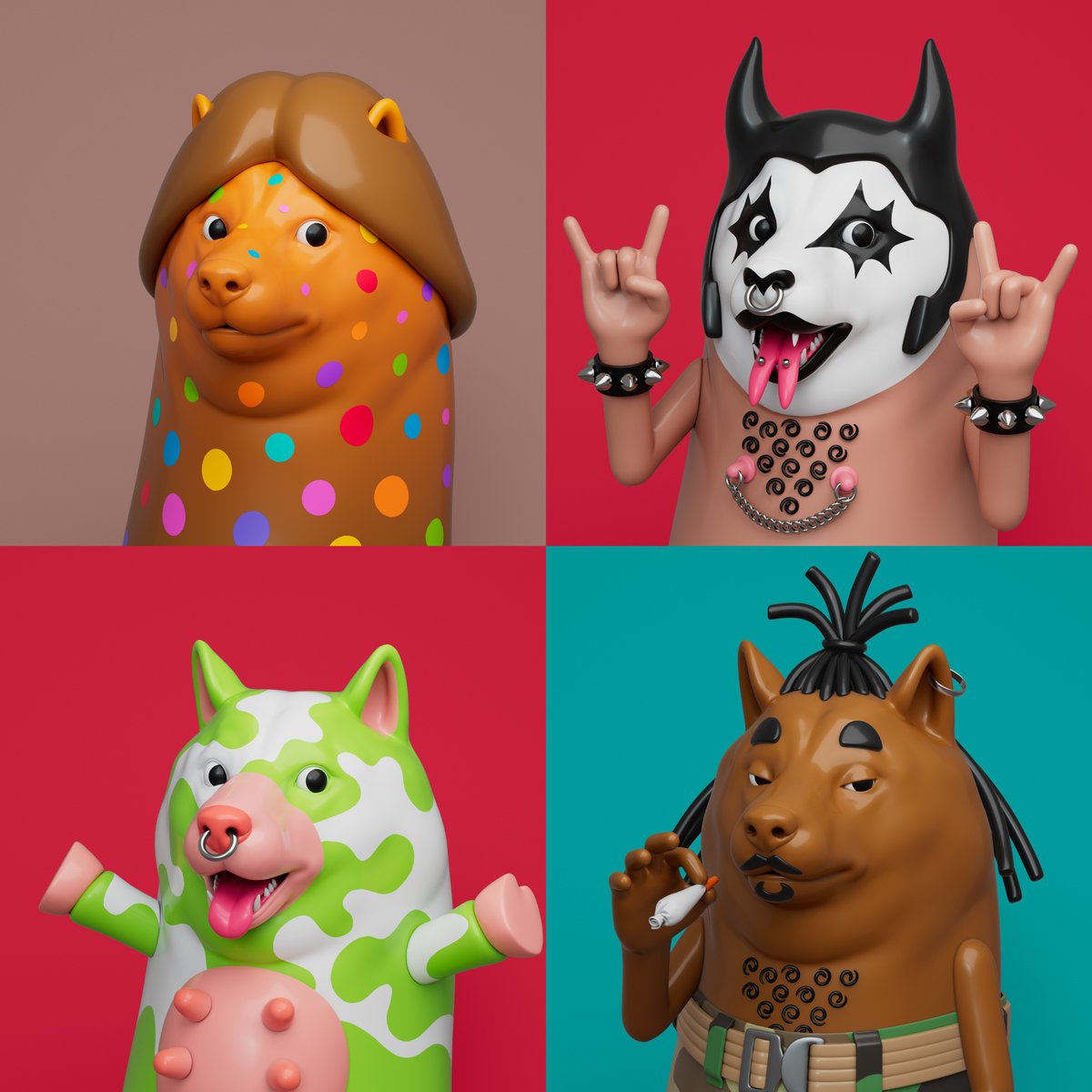 My 4 favorite <a href="/supawcool/">SUPAWCOOL</a> Sheebs.
What are yours? Drop them below👇