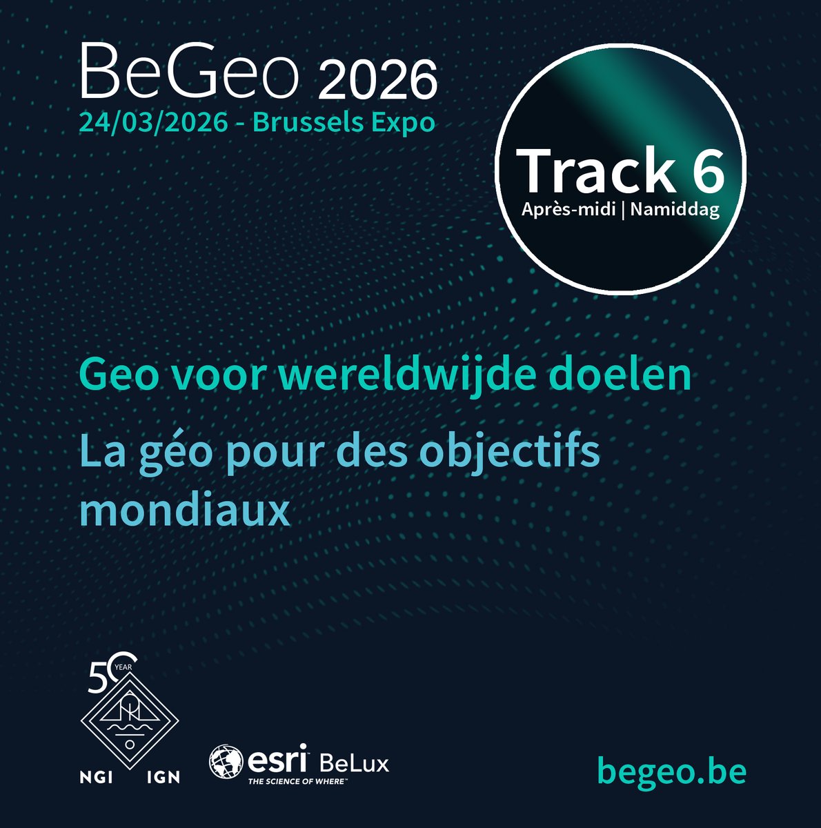 Nationaal Geo Instituut | Institut Géo National tweet media