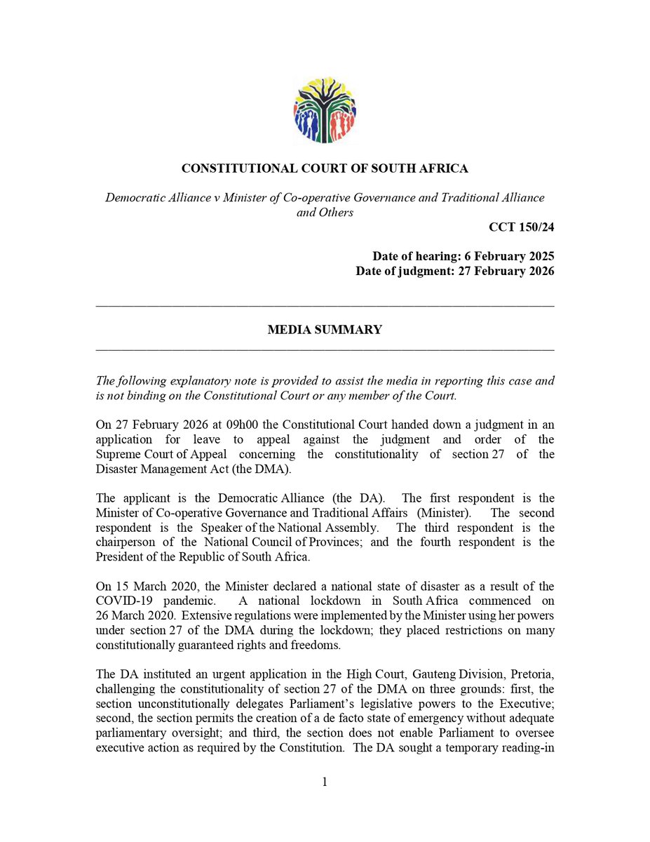 Constitutional Court tweet media