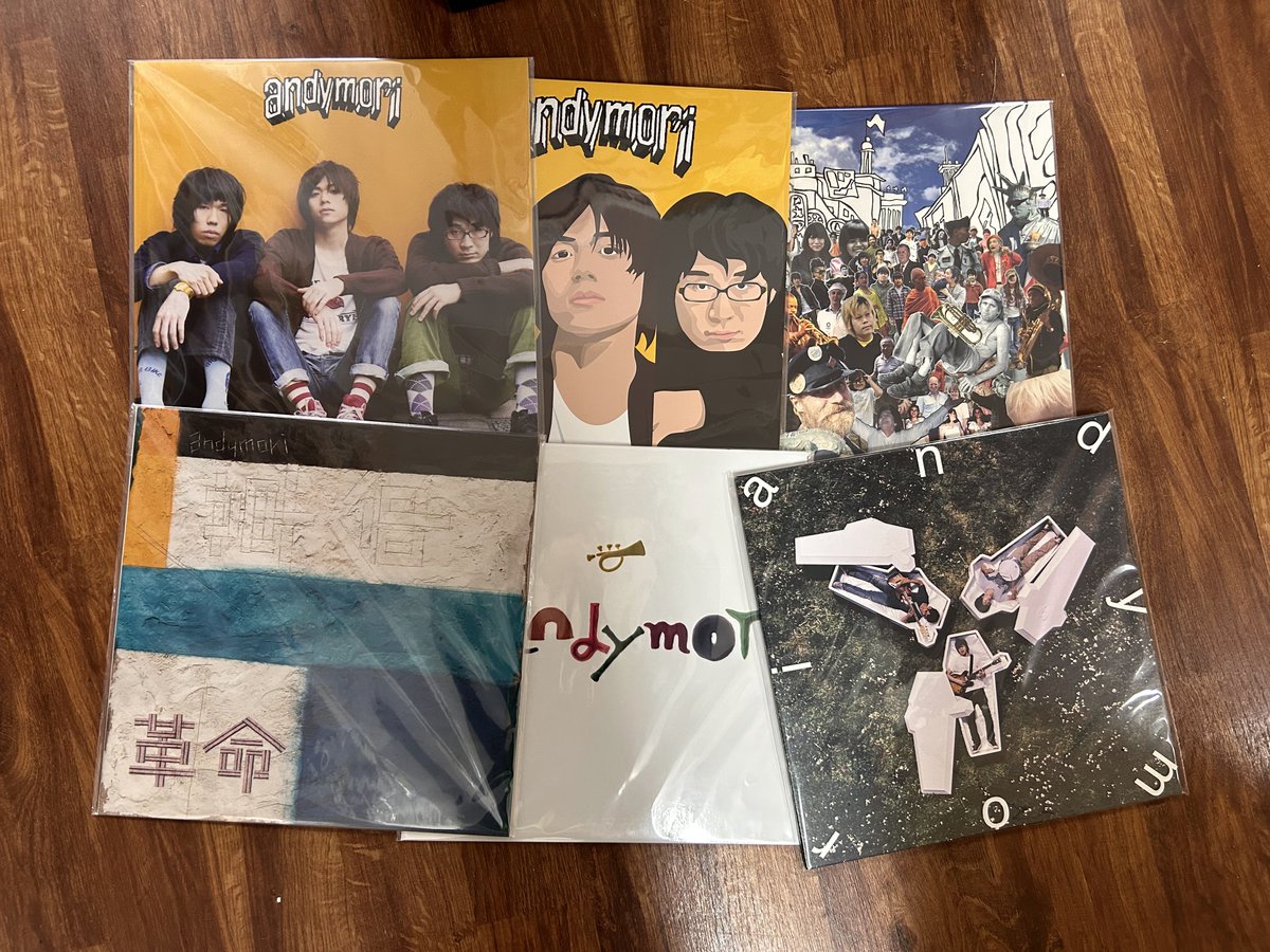 andymoriのアナログ。 売り切れたり再入荷したりを繰り返してますが