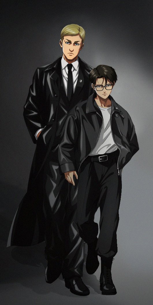 that size difference: heeellooo ✋🏻😏

#eruri