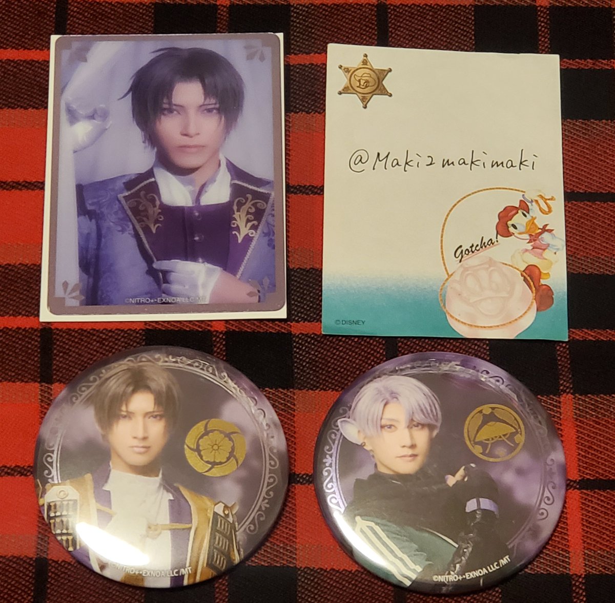 交換】刀ミュ 追加グッズ 静かなる夜半の寝ざめ ランダムペア