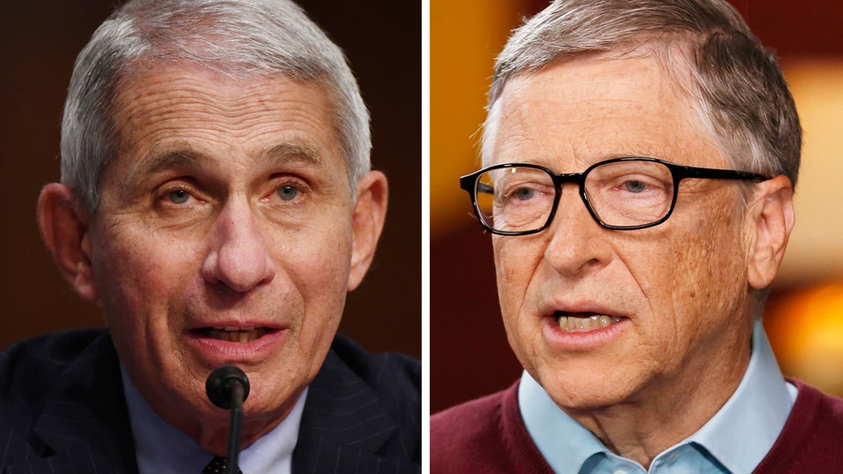 🚨 Arrest Anthony Fauci and Bill Gates for planning Pandemic and killing millions of people.

Repost if you Support ‼️