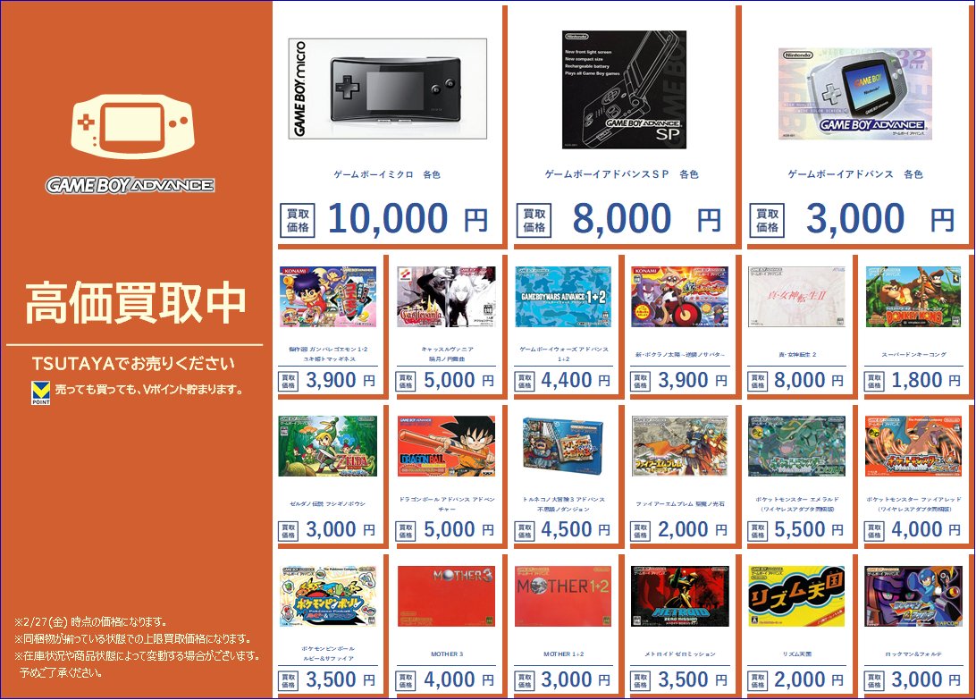 ゲーム買取情報】 レトロゲーム（3DS,DS,GBA） 本体、ゲームソフト