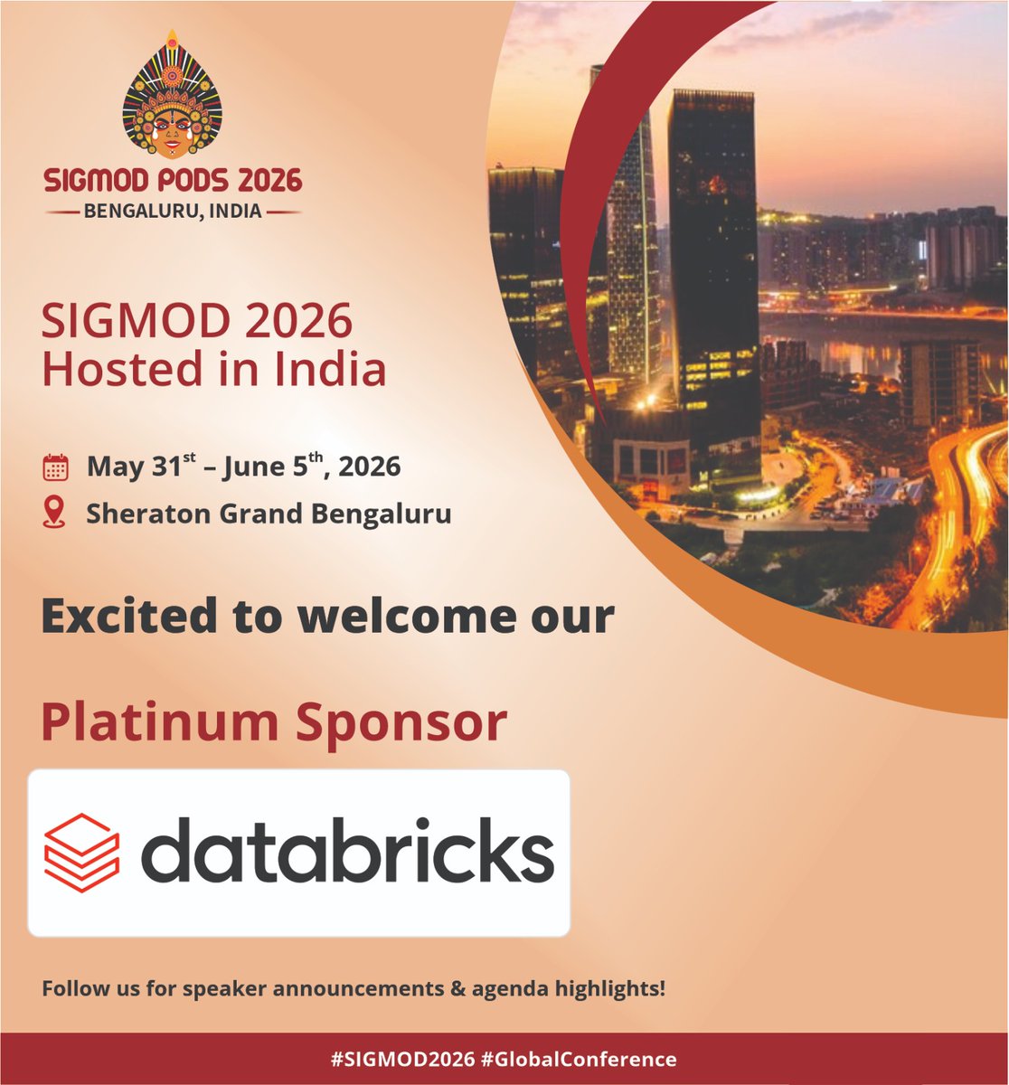 ACM SIGMOD/PODS tweet media