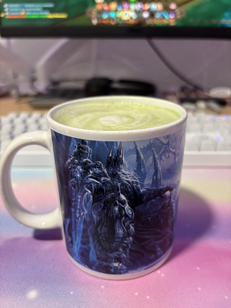 xWaterandice_'s tweet photo. Matcha con el Rey 🍵 https://t.co/VhbyHIoiAC