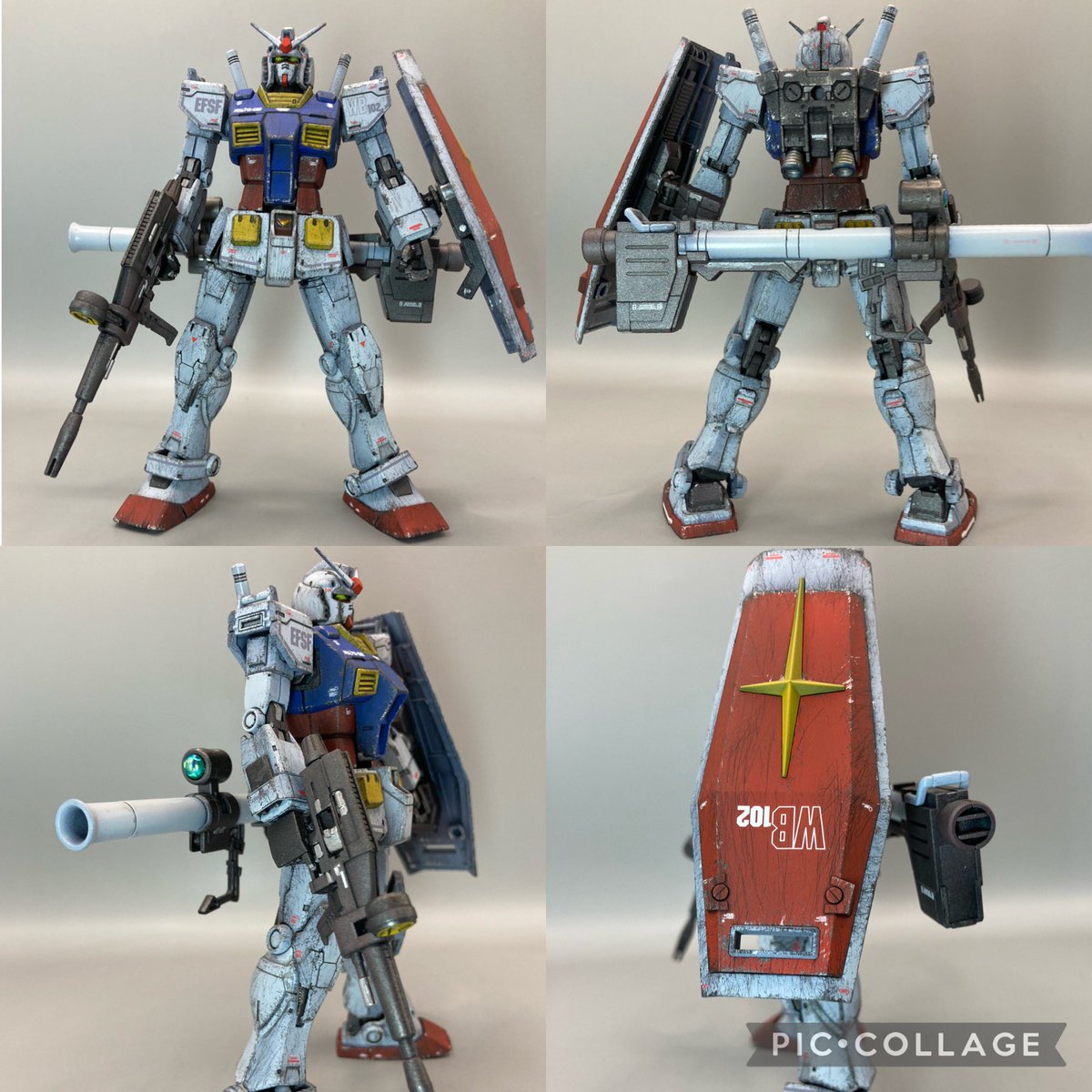 #地球連邦軍あつまれ　
連邦軍最凶の悪魔
 HG中期型RX78-2ガンダム！