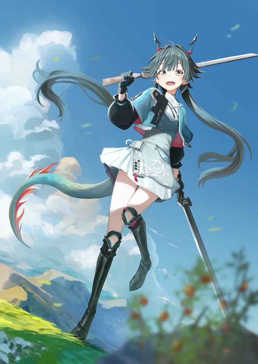 #今月描いた絵を晒そう 
#エンドフィールド