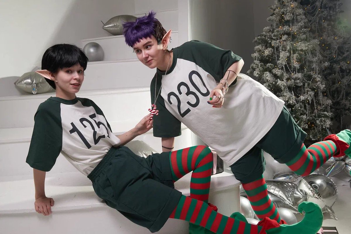 vnetabunskaya's tweet image. 125+230 заказывали?! 

#Squidgame #PinkSquad #Игравкальмара #Squidgame2 #Thanos #Minsu #Cosplay