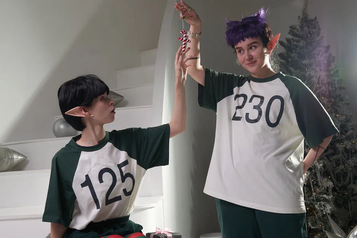 vnetabunskaya's tweet image. 125+230 заказывали?! 

#Squidgame #PinkSquad #Игравкальмара #Squidgame2 #Thanos #Minsu #Cosplay