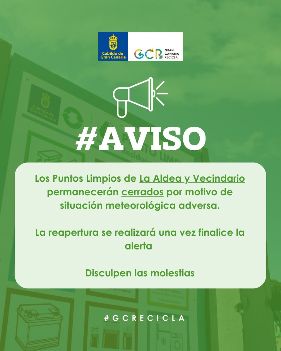 Gran Canaria Recicla tweet media