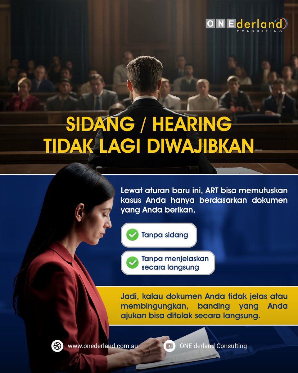 onederland_idn's tweet image. Baca informasi ini untuk tahu detailnya!

#VisaAustralia #MigrationAgent #ART #ARTUpdate