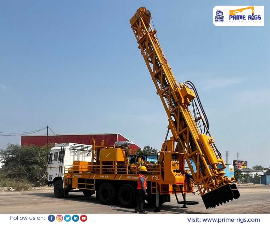 Reach new depths with the PRL Truck Mounted Core Drilling Rig!
With a drilling range of 100m to 1200m, it’s the ultimate solution for versatile mineral exploration and deep-core sampling.
Master your job site with Prime Rigs Limited .
📷 prime-rigs.com