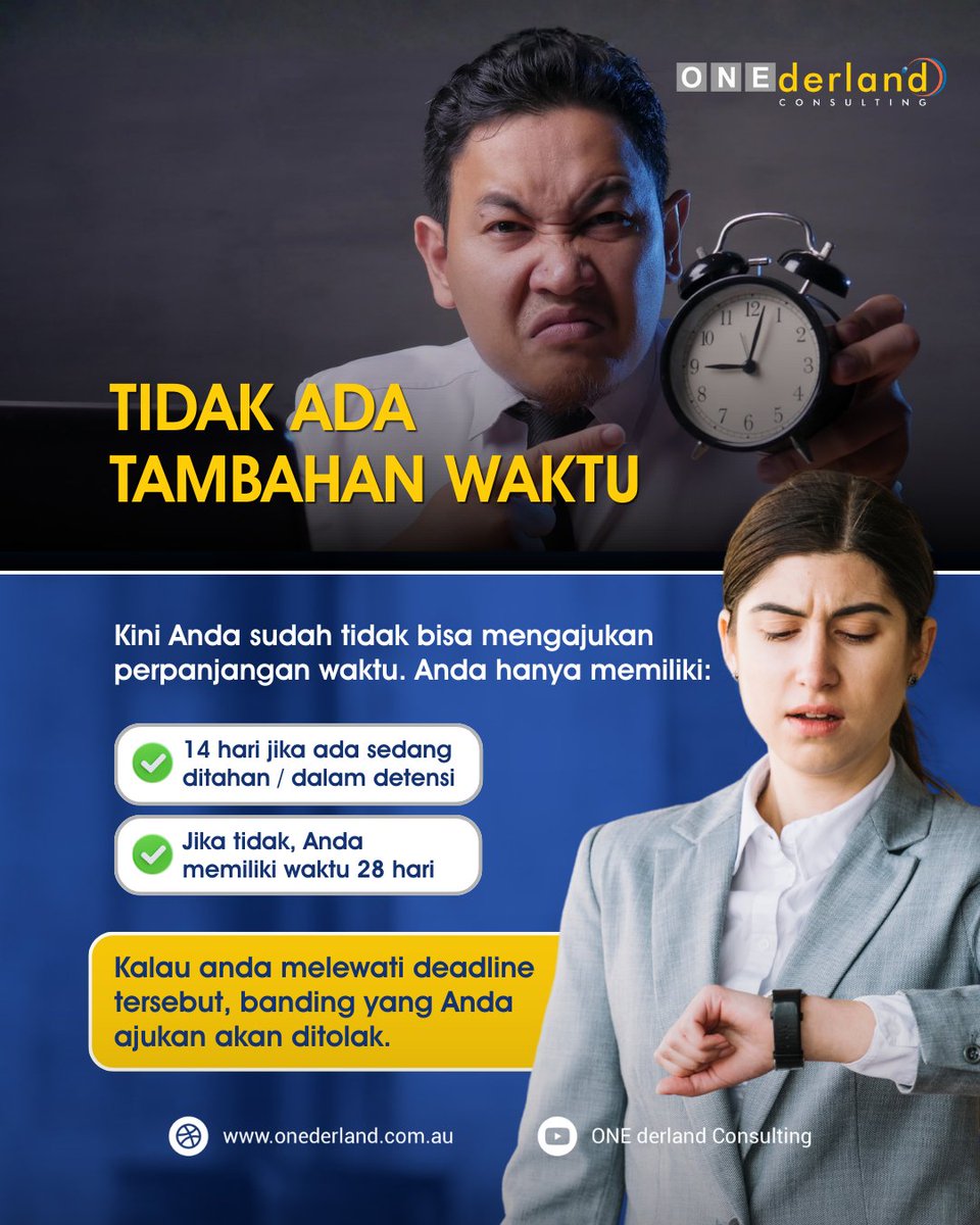 onederland_idn's tweet image. Baca informasi ini untuk tahu detailnya!

#VisaAustralia #MigrationAgent #ART #ARTUpdate