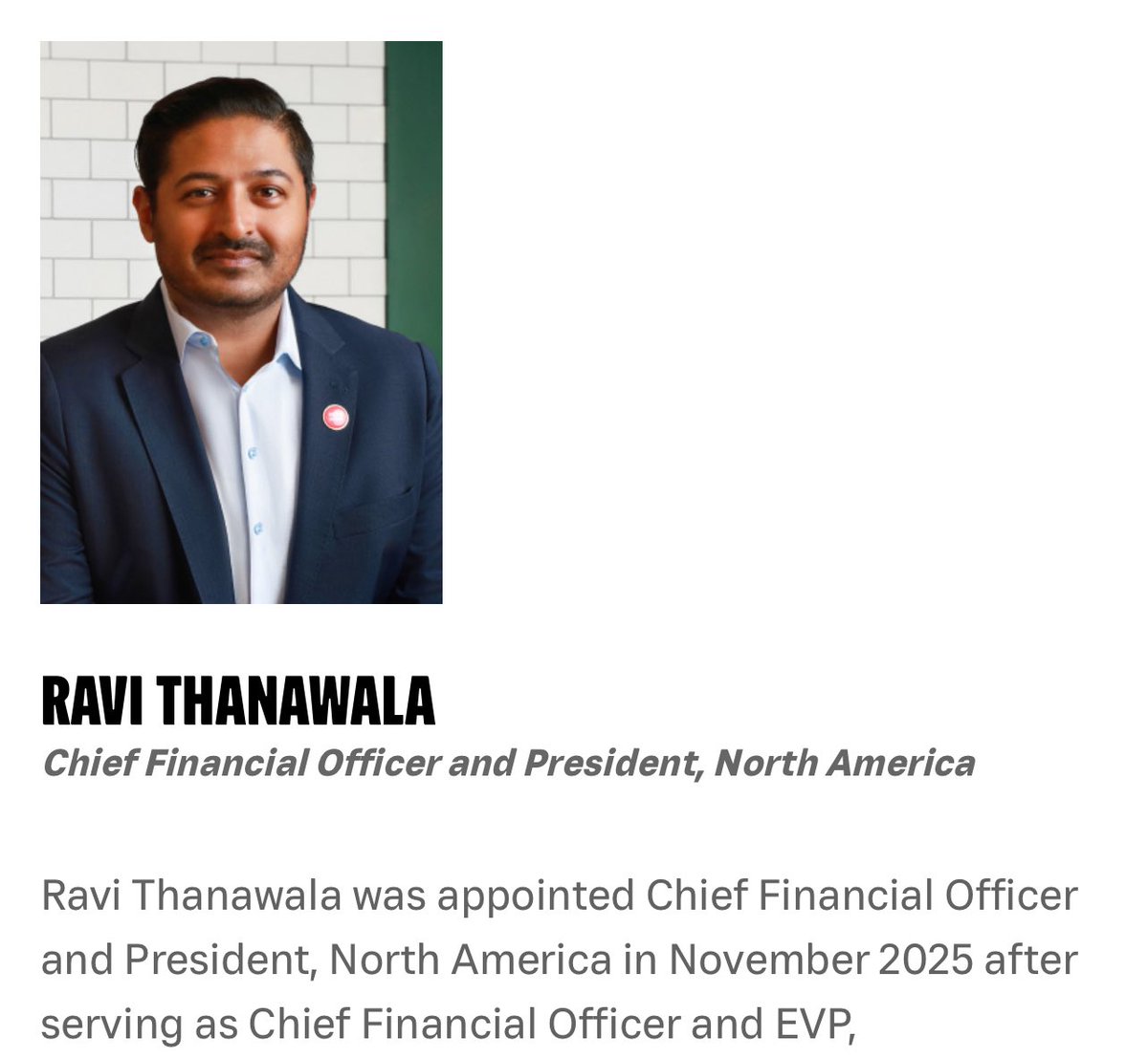 >put Indian in charge of Finances
>company starts going belly up

Lmao. Everything they touch turns to shit