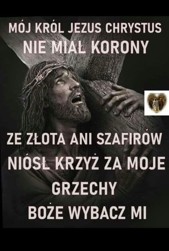 Któryś za nas cierpiał rany 
Jezu Chryste, zmiłuj się nad nami 🙏 

Szczęść Boże 🙏 Pokój i Dobro ❤️🇵🇱 
Życzę wszystkim miłego, błogosławionego piątku oraz wiele Łask Bożych przez cały dzień 😇🤗☀️