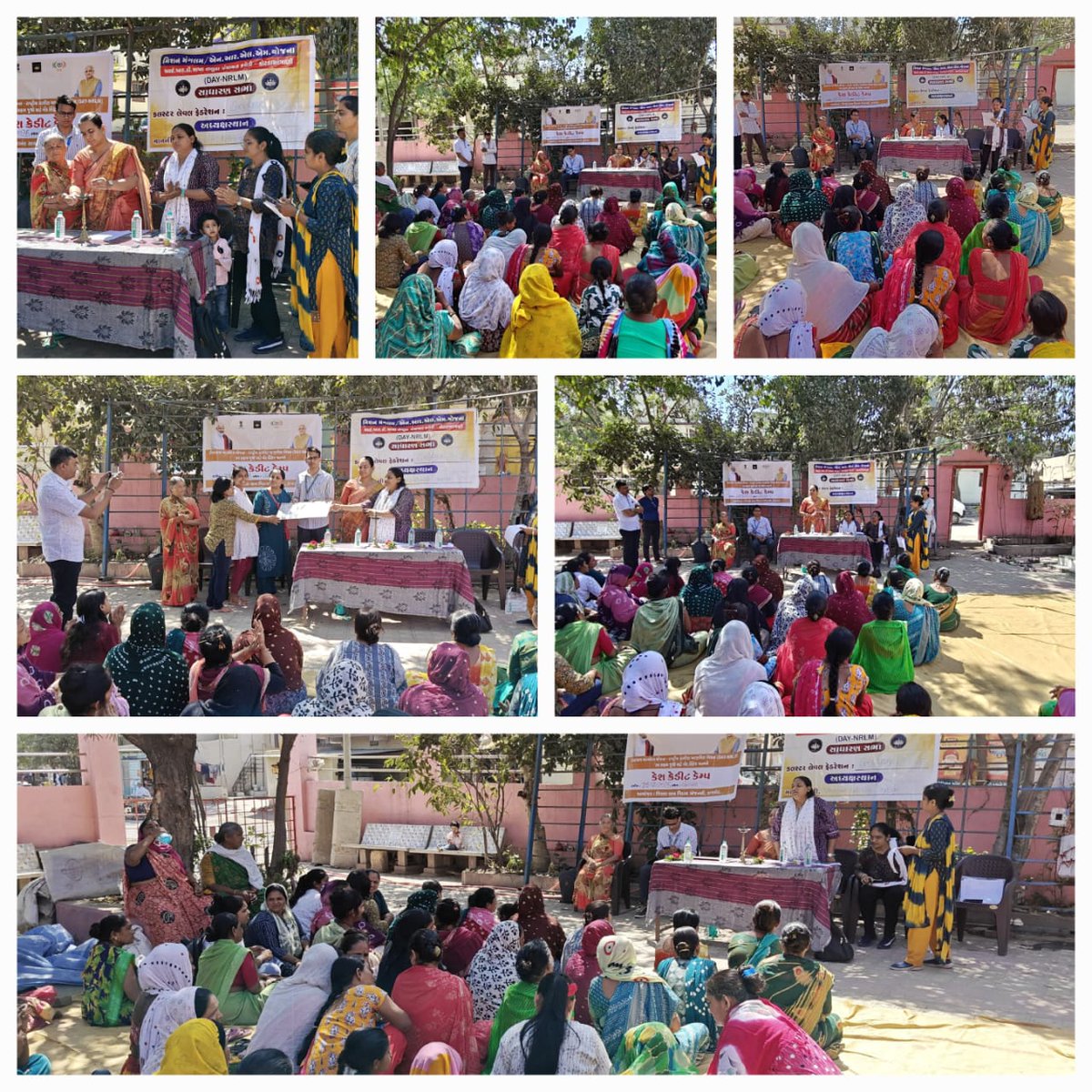 કોટડા સાંગાણી તાલુકાના વેરાવળ CLFની સાધારણ સભા અને CC કેમ્પનું આયોજન કરેલ તાલુકાના પ્રમુખશ્રીના અધ્યક્ષ સ્થાને કરવામાં આવેલ જિલ્લામાંથી APM-Dશ્રી, BOI લોન મેનેજરશ્રી હાજર રહેલ. CLF ના પ્રમુખ આવક જાવક નું વાચન કરેલ અને કેમ્પ 13 cc લોન અરજી મોકલે 9 અરજી રૂ 24 લાખ ધિરાણ કરેલ.