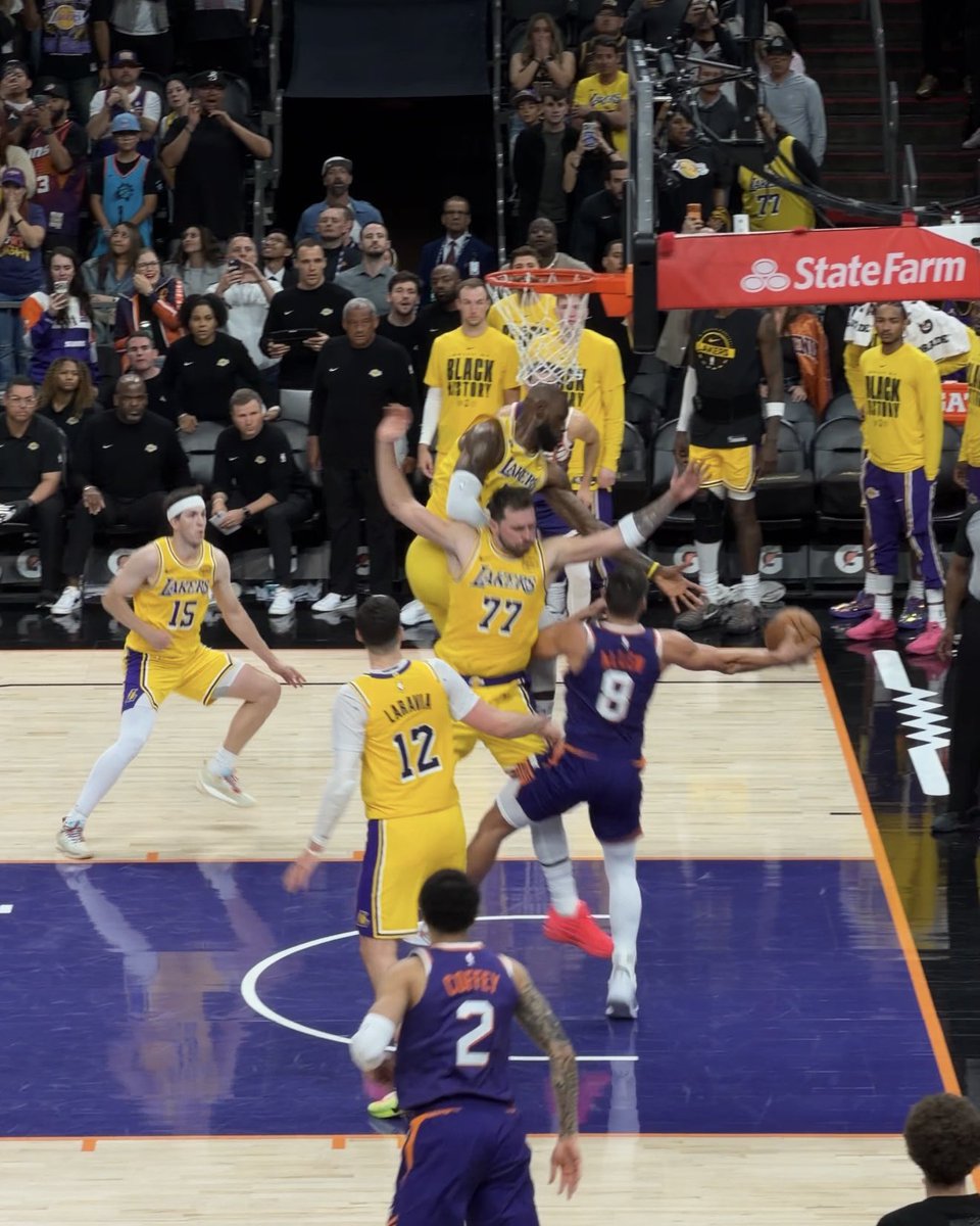 Just for the record: Grayson Allen traveled on the game winning play.