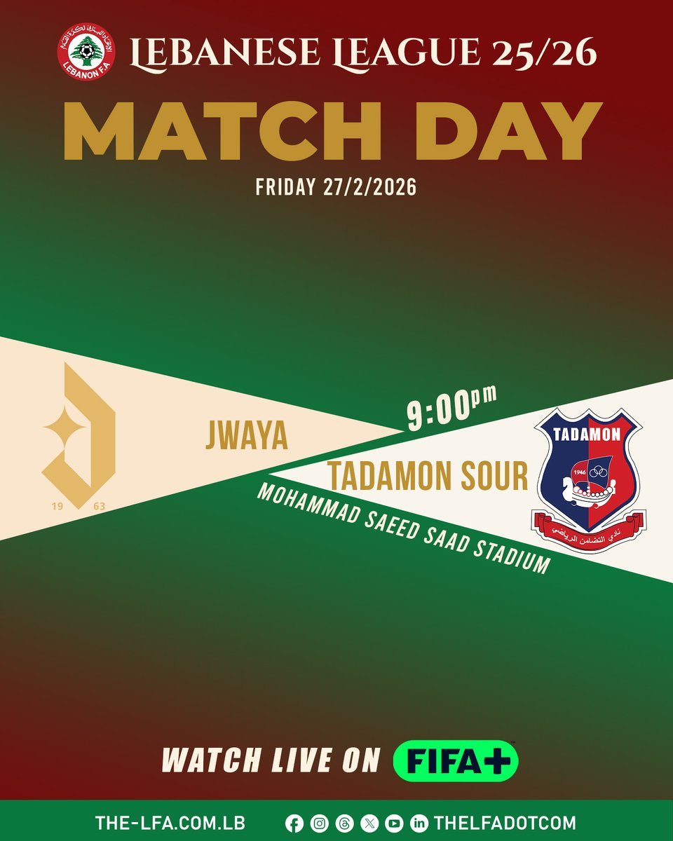 Lebanese Football Association tweet media