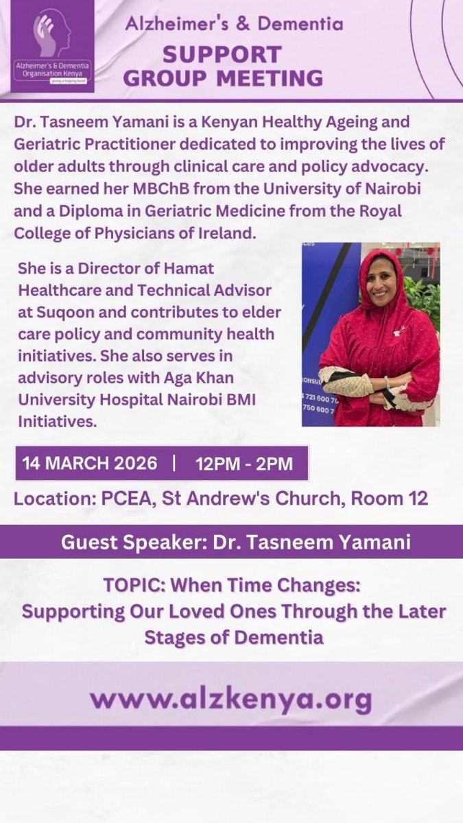 Alzheimer's and Dementia Organization Kenya tweet media