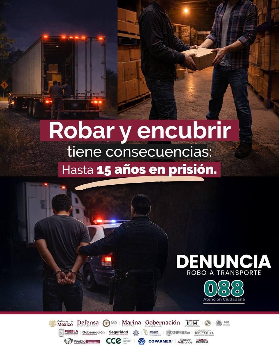 FOFOMIGobPue's tweet photo. ¡Unidos contra el delito! 💪 

Si ves algo sospechoso, llama al #Denuncia088. El Gobierno de Puebla te ofrece un número de confianza donde puedes reportar de forma anónima y segura, y contribuir a la seguridad de Puebla. 

#PorAmorAPuebla #PensandoEnGrande https://t.co/5bnCwjqc1E