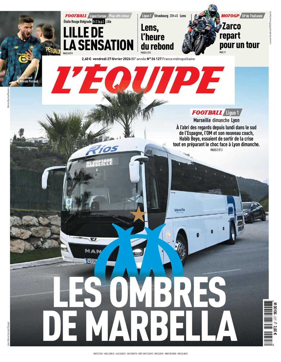 L'Équipe tweet media