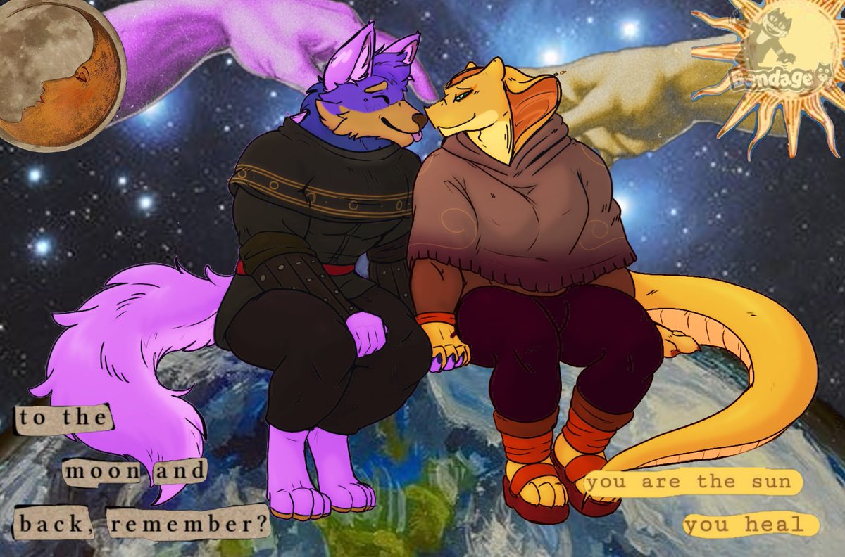 You take the moon 🌙and you take the sun☀️
You take everything that seems like fun

A commission for <a href="/ChocoSnootAD/">ChocoSnoot</a> 

#furry #nsfw #furrynsfw #furryart #bara #dilf #fanart #kemeno #e621 #rule34  #furryartist 

❤️💬🔁 Appreciated!!!