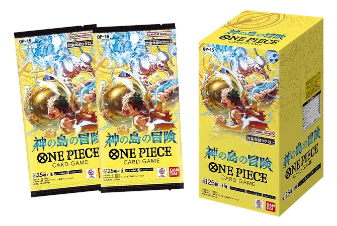 ワンピースカードゲーム 明日、2/27（土）発売 ブースターパック 『神