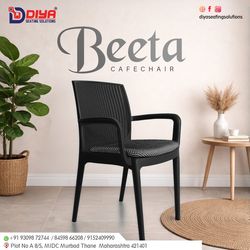 diyaseatin46731's tweet image. Upgrade your café seating with the Beeta Café Chair from Diya Seating Solutions 🪑✨
Modern design, durable build &amp;amp; perfect for cafés ☕ and restaurants 🍽️.#BeetaCafeChair #CafeFurniture #CommercialSeating #DiyaSeatingSolutions