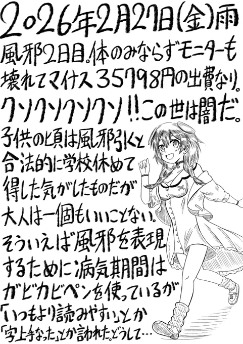 今日の日記。386日目。 