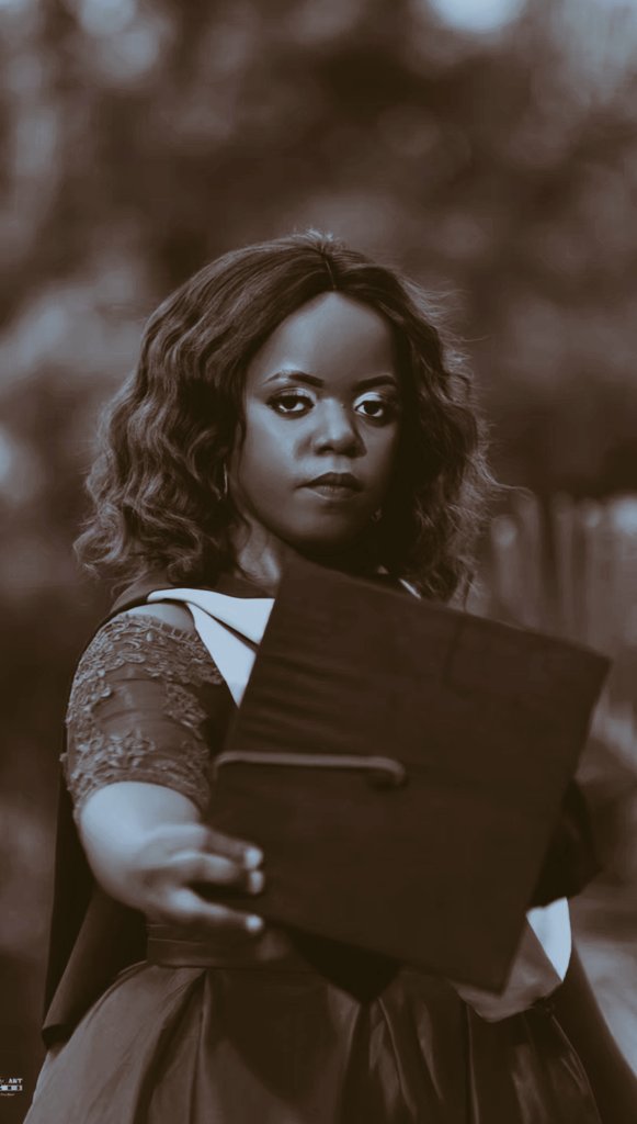 N_Brendah1's tweet photo. She believed.
She studied.
She survived.
She graduated. 🎓 MSc Clinical Psychology 

On to the next level.
#Mak76thGraduation
#milestone 
#mentalhealth https://t.co/wgSllc3i7b