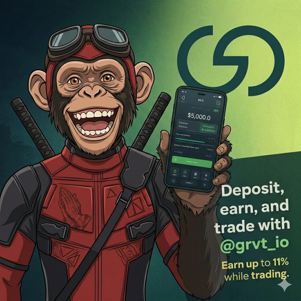 pure_Xsoul's tweet photo. That's the reason behind exploring @grvt_io

On most exchanges, your trading capital just sits idle unless a position is open.

That’s inefficient 11% earning while trading, GRVT flips this by letting your capital work in much ways at once.

 > same capital, dual purpose
 > lower opportunity cost
 > faster compounding loop
 > better use of minimum balances
 > designed for serious traders

If you’re already trading anyway, earning on that same capital is strictly more efficient than letting it sit: https://t.co/vgsoNQpPna